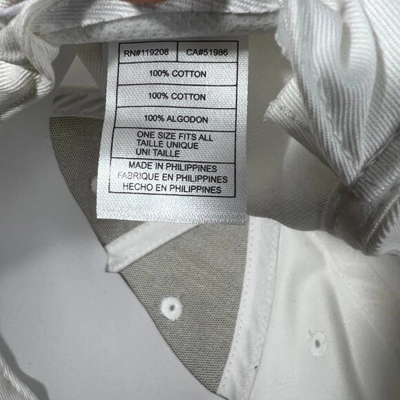 Fanatics Mens One Size White Atlanta United FC MLS Iconic Adjustable Hat NWT - Picture 7 of 7